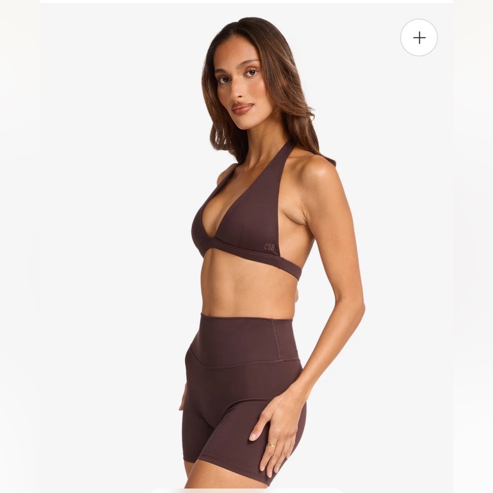 CSB Crop Shop Boutique Set in Espresso xs